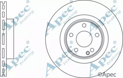 APEC BRAKING dsk3229 -  Тормозной диск